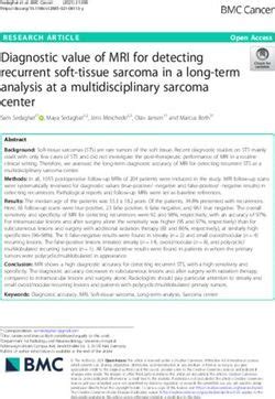 which diagnostic test is used for detecting soft-tissue lesions|Soft tissue sarcoma .